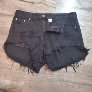 Black shorts